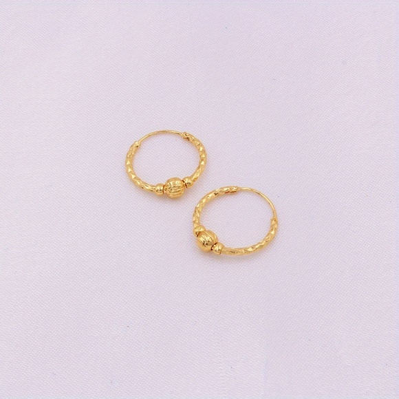 Jewelry - Gold Plated Vintage-Style Creative Tiny Hoop Earrings